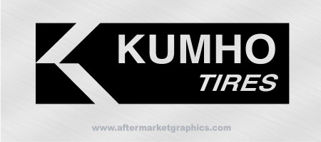 Kumho Tires Decals 01 - Pair (2 pieces)